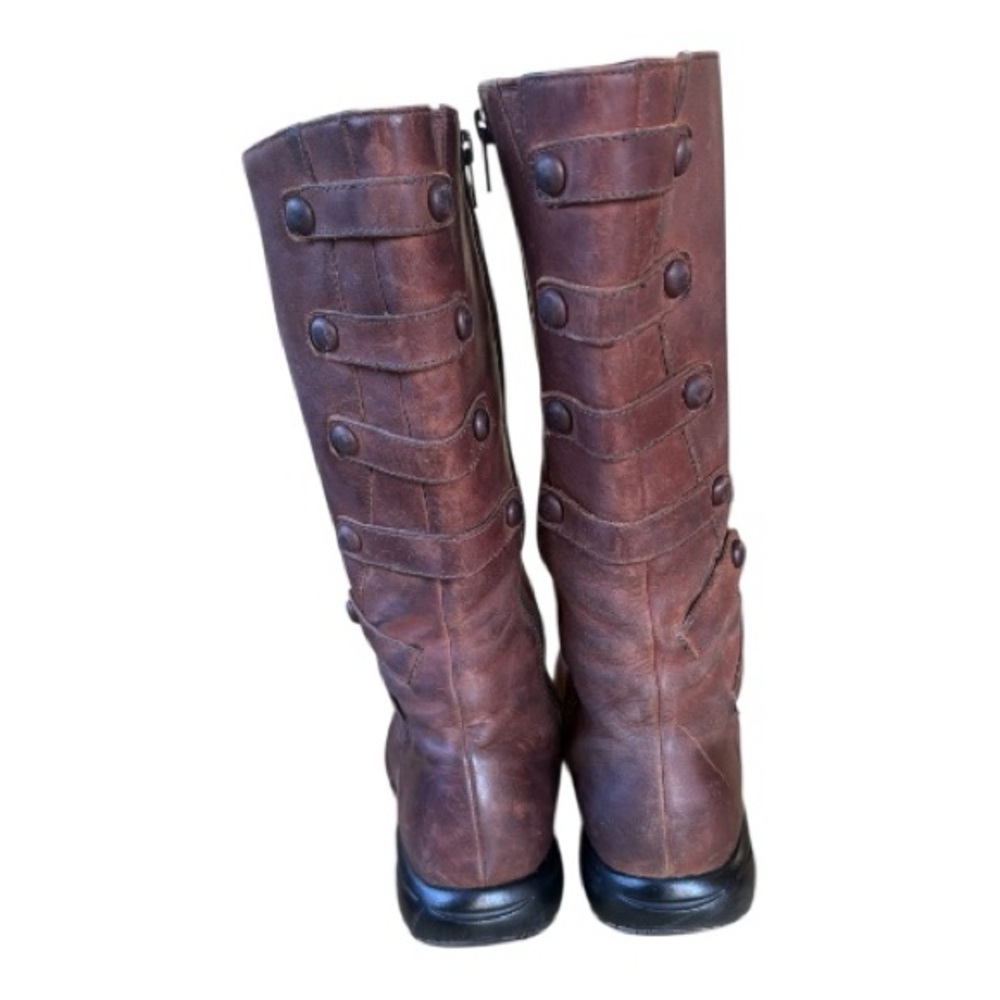 Merrell Tetra Launch Waterproof Cherry Brown Women's Boots - Picture 4 of 7
